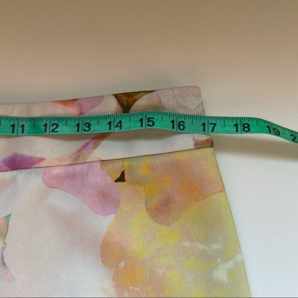 Ted Baker Beautiful Amaranth Floral Pencil Skirt Sz 4 (10/12) - Picture 6 of 9